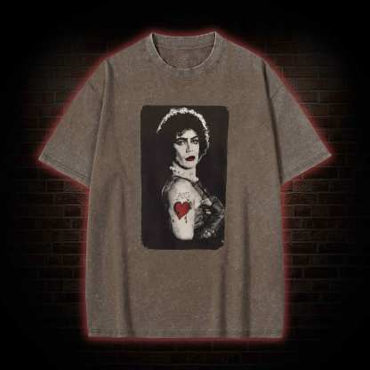 Vintage Boss Heart Tattoo Washed T-shirt
