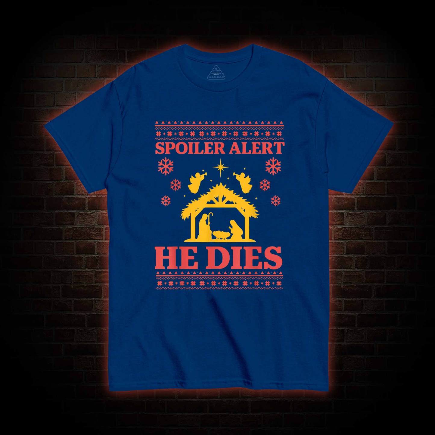 Spoiler Alert He Dies T-shirt