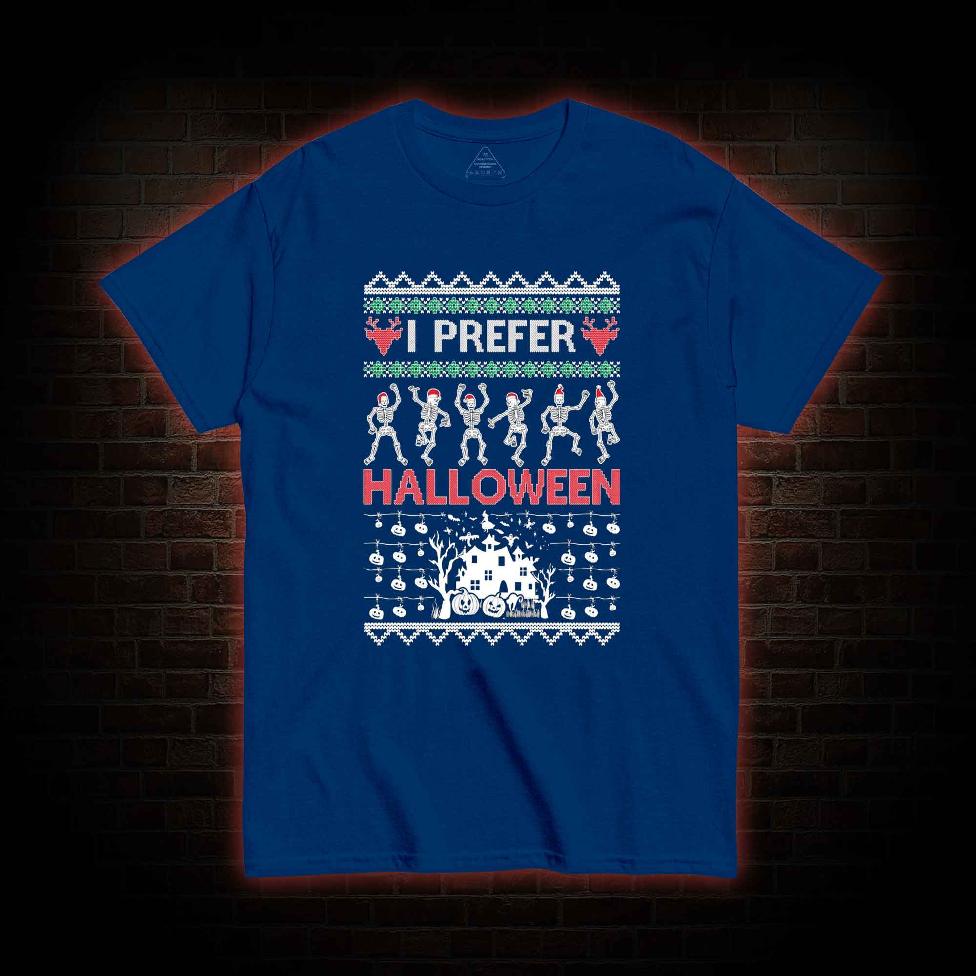 I Prefer Halloween T-shirt