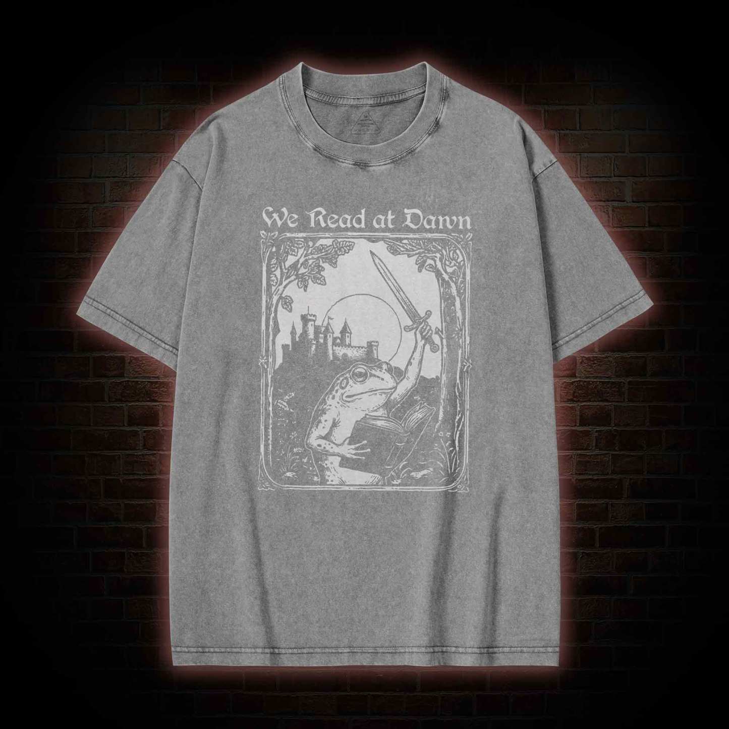 We Read at Dawn Washed T-shirt