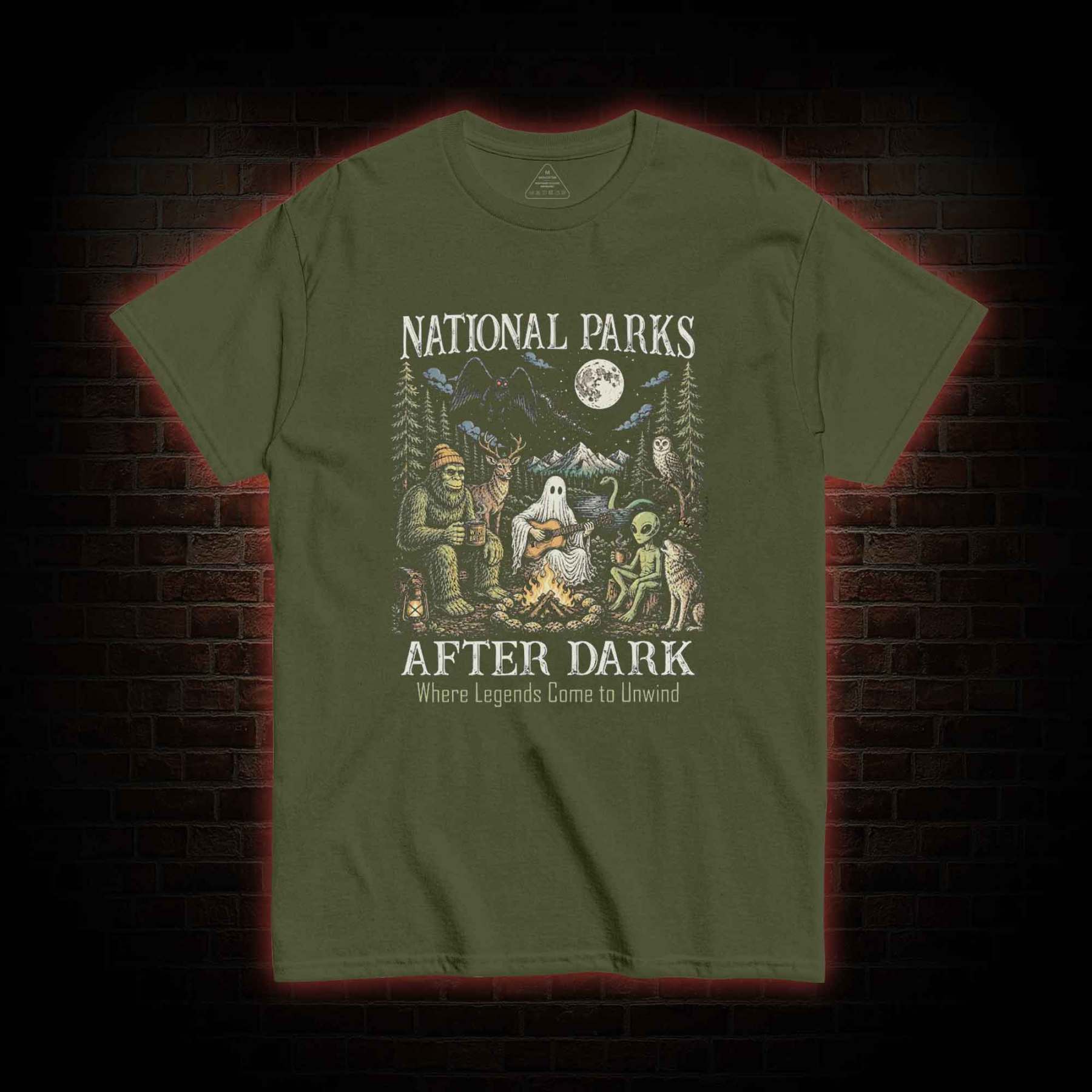 National Parks After Dark T-shirt