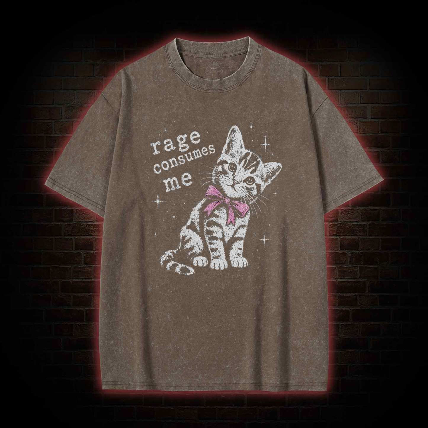 Rage Consumes Me Washed T-shirt