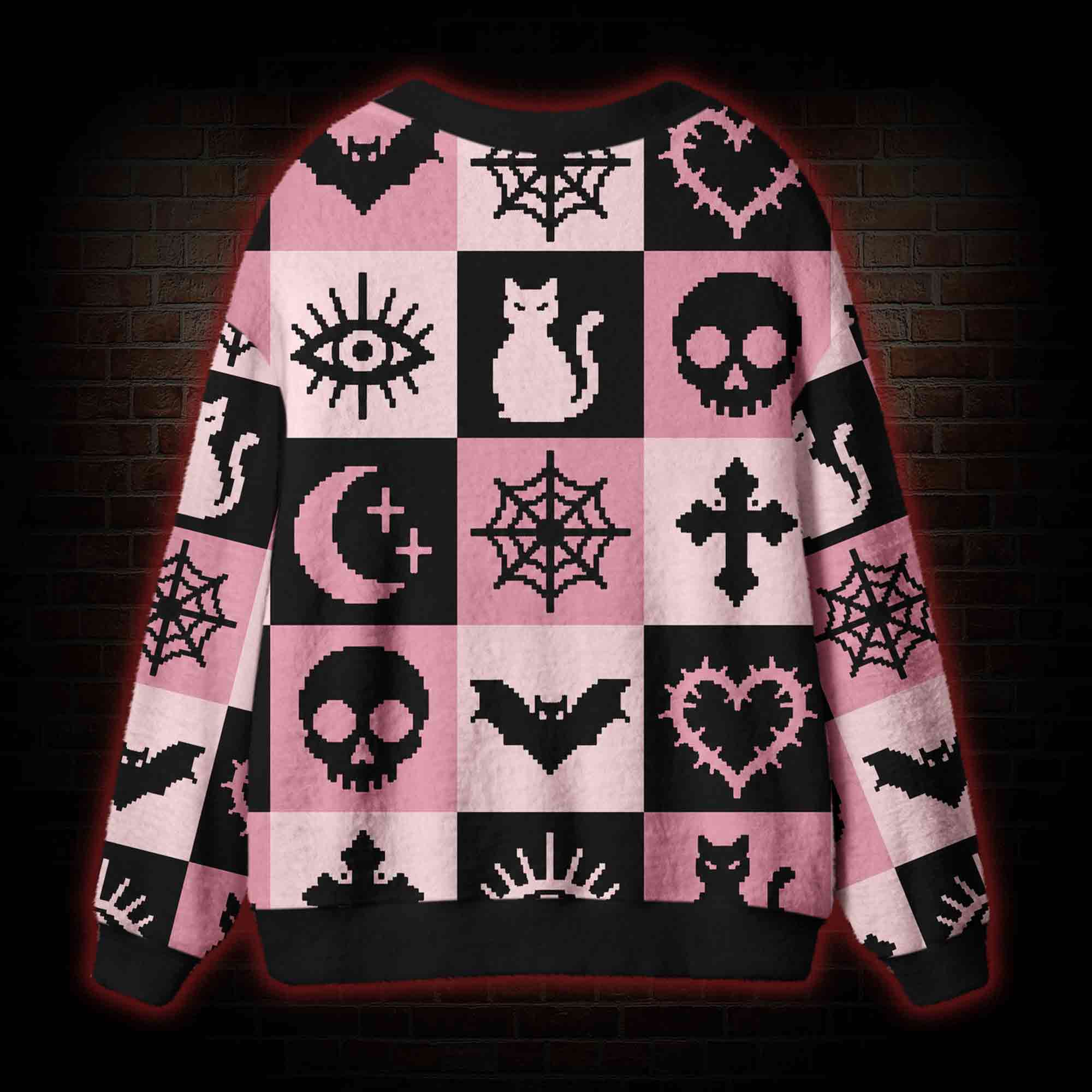 Midnight Familiars Pastel Cardigan Sweater