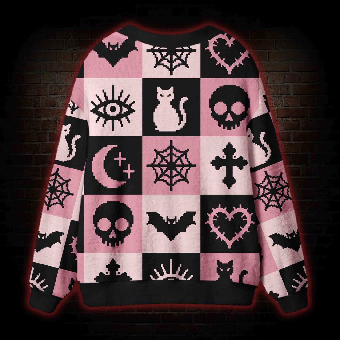 Midnight Familiars Pastel Cardigan Sweater