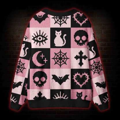 Midnight Familiars Pastel Cardigan Sweater