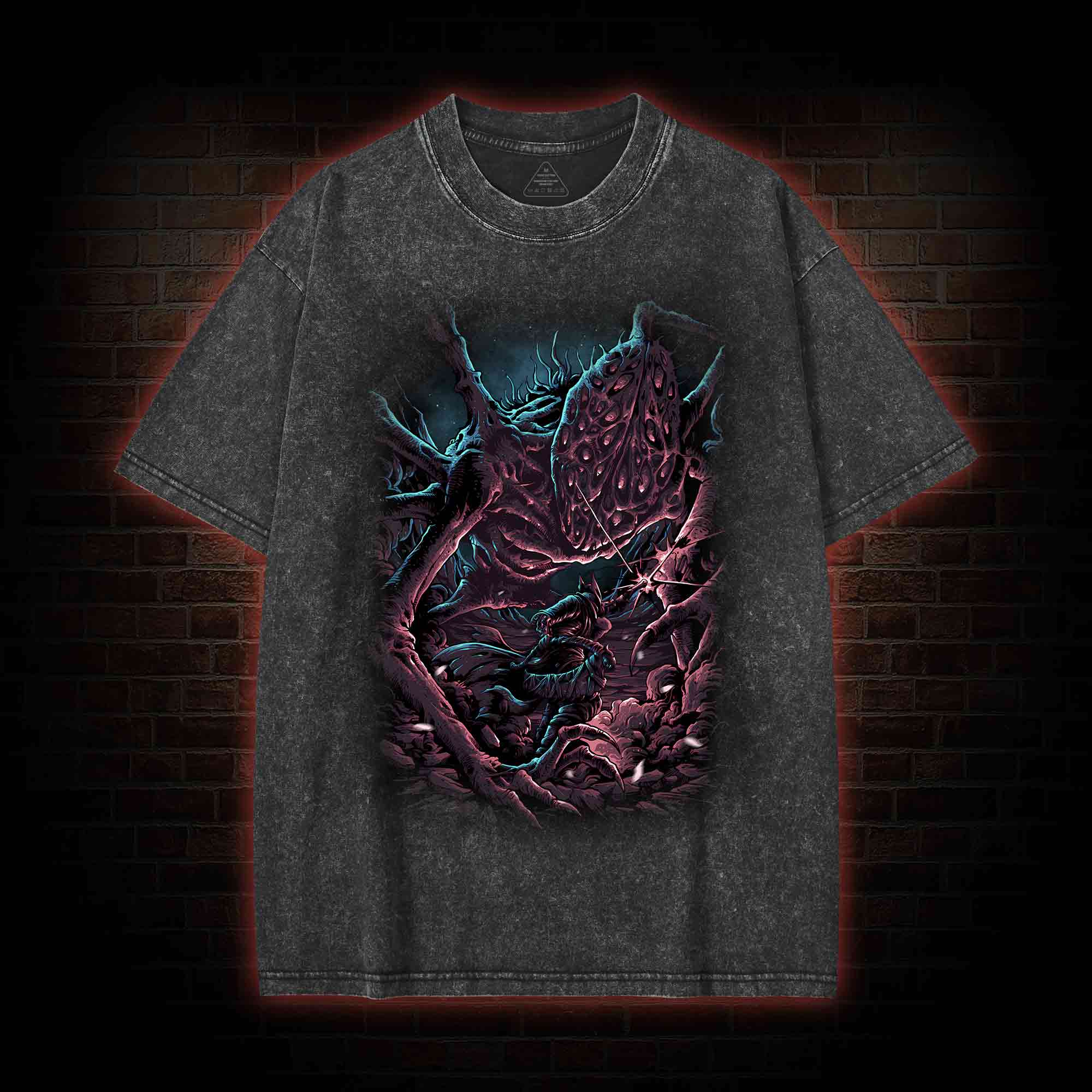 Into Nightmare Washed T-shirt