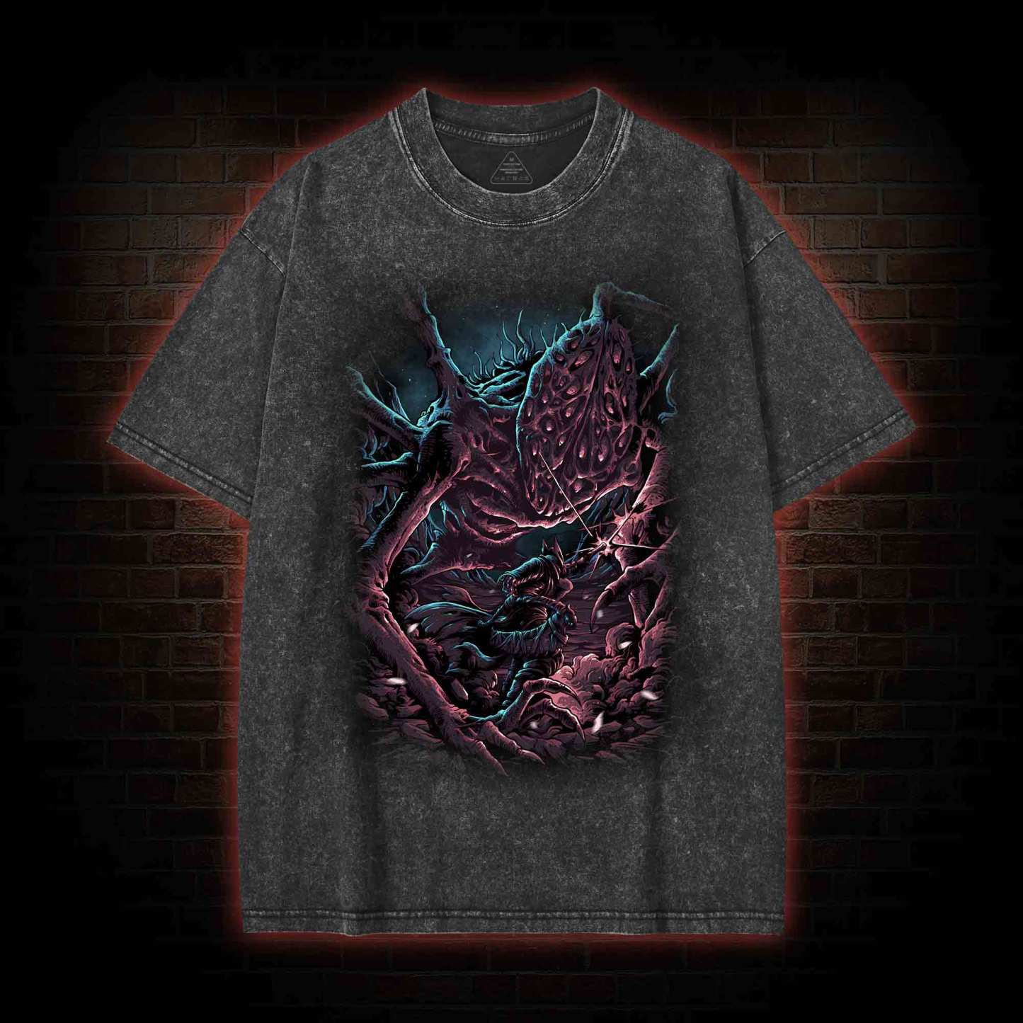 Into Nightmare Washed T-shirt