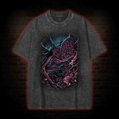Into Nightmare Washed T-shirt