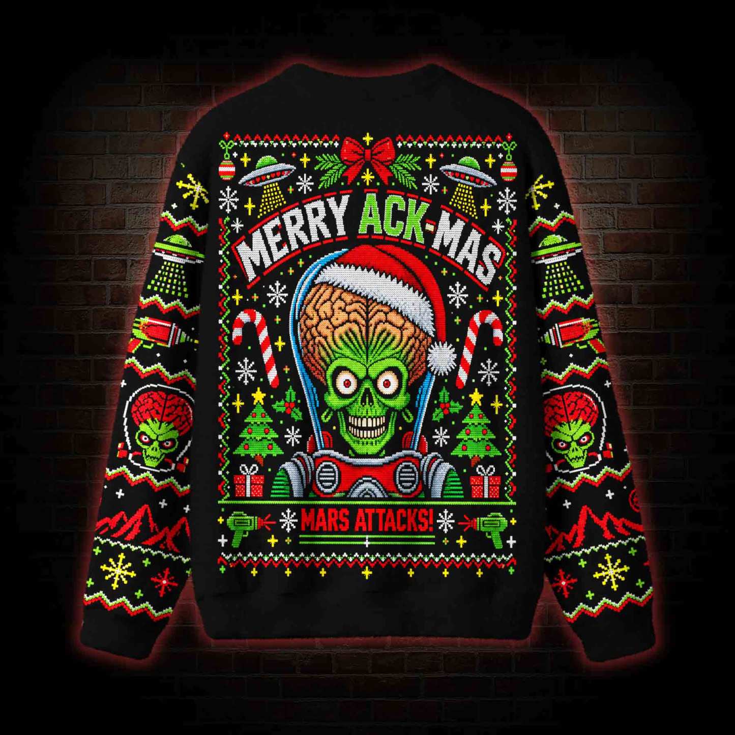 Merry Ack-Mas Ugly Sweatshirts