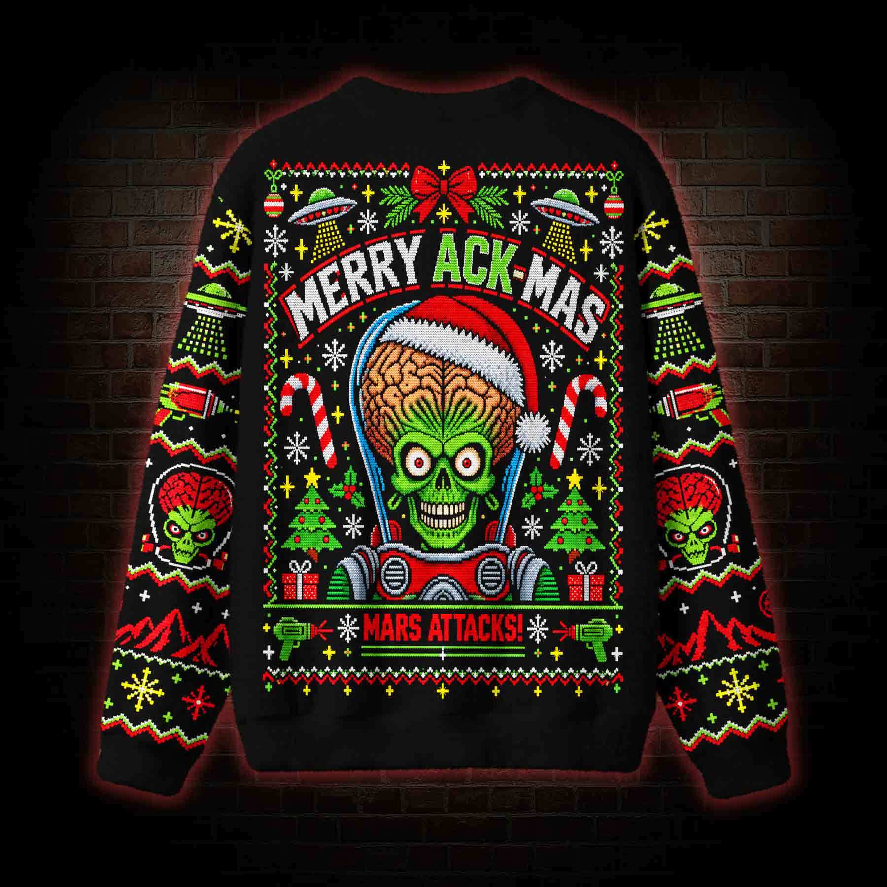 Merry Ack-Mas Ugly Sweatshirts