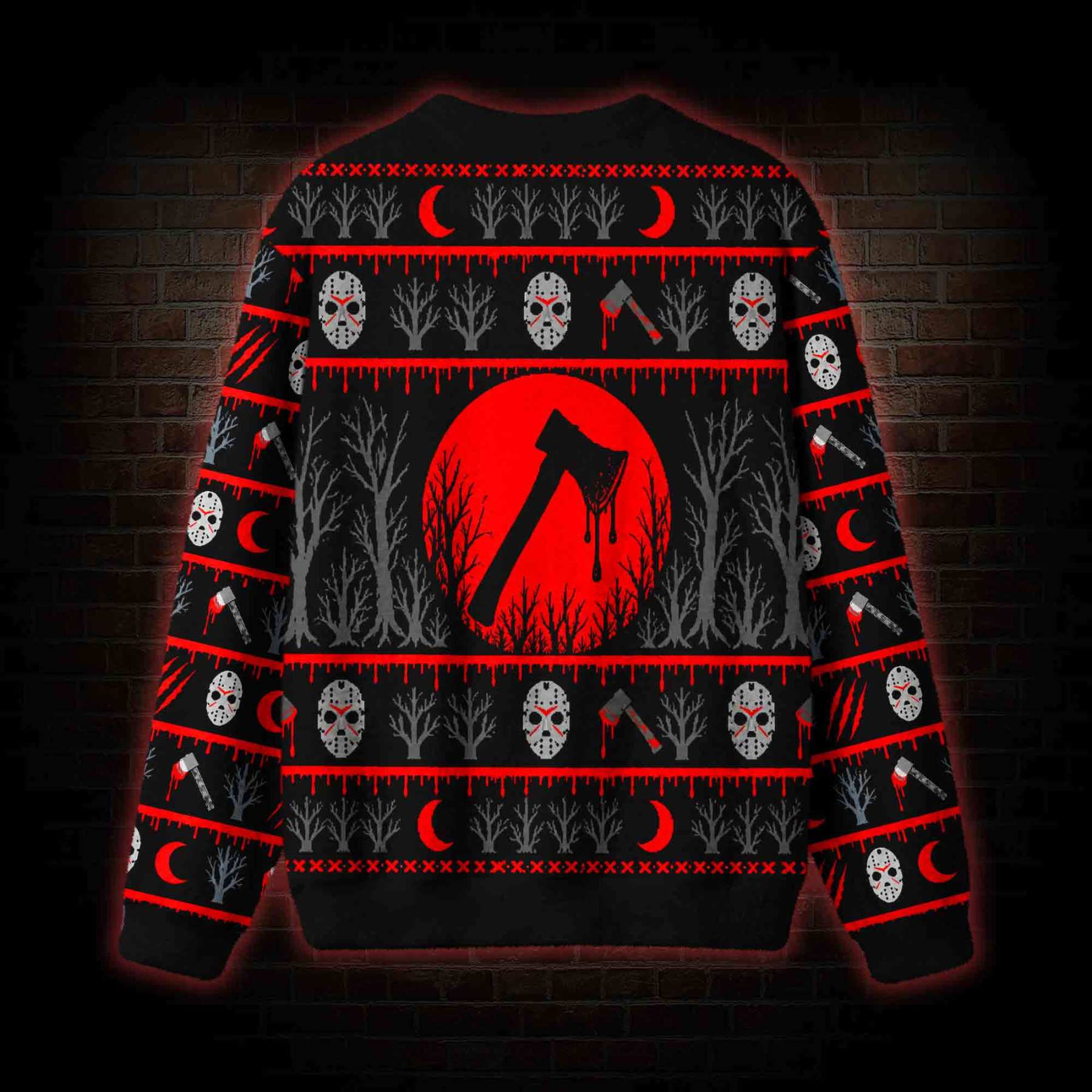 Have Yourself a Scary Little Christmas Ugly Sweatshirts