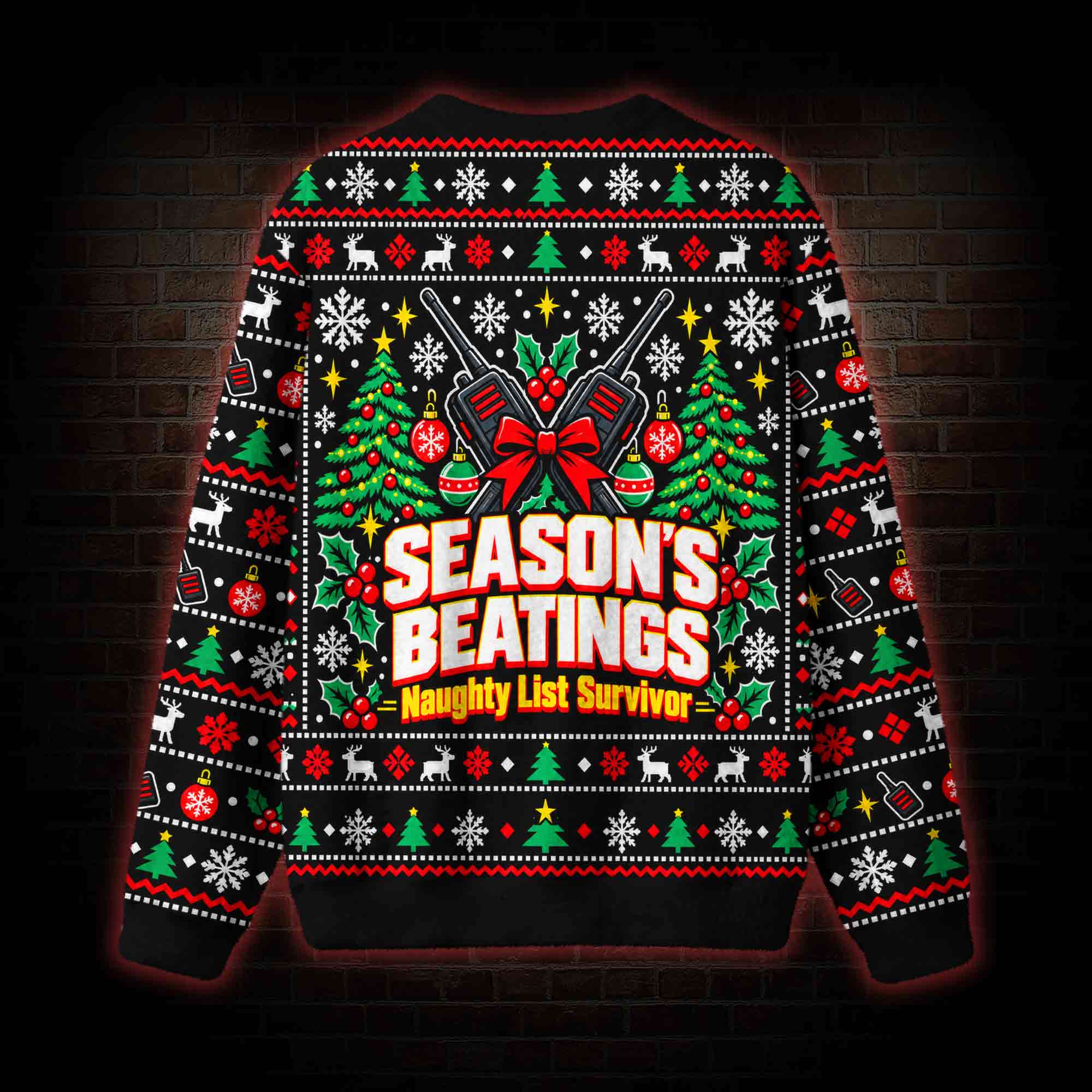 Yippee Ki Yay Christmas Ugly Sweatshirts