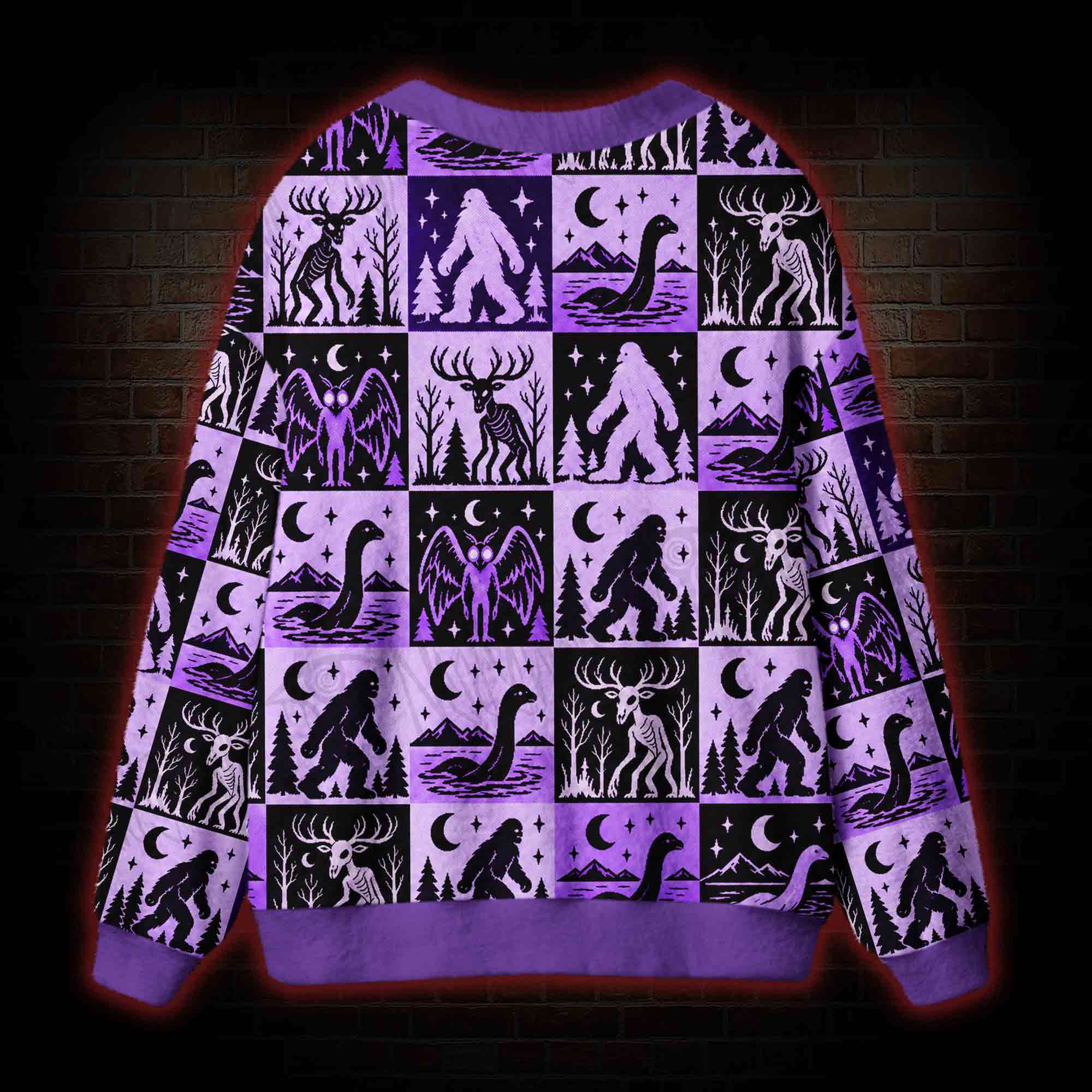 Cryptid Mythos Cardigan Sweater