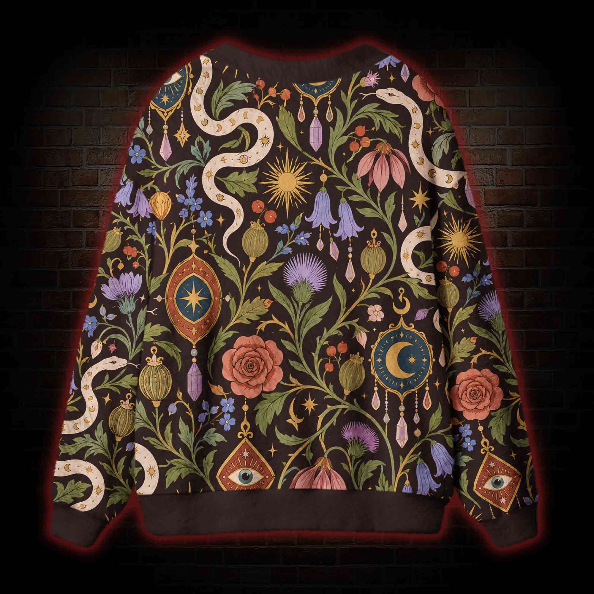 Occult Garden Cardigan Sweater