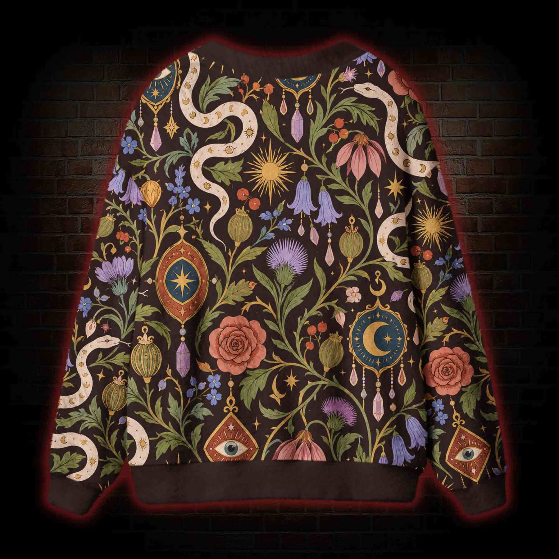 Occult Garden Cardigan Sweater