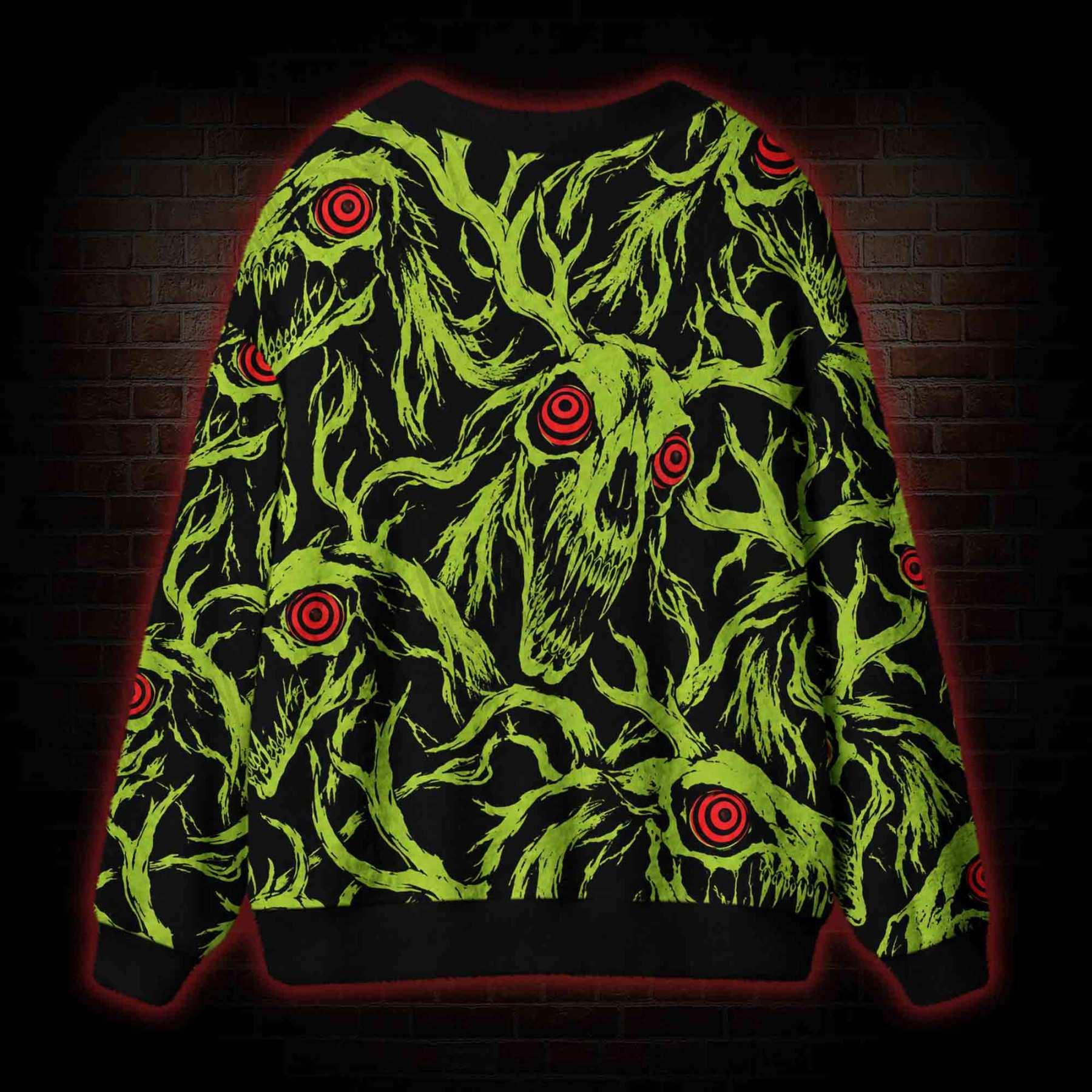 Wendigo's Gaze Cardigan Sweater