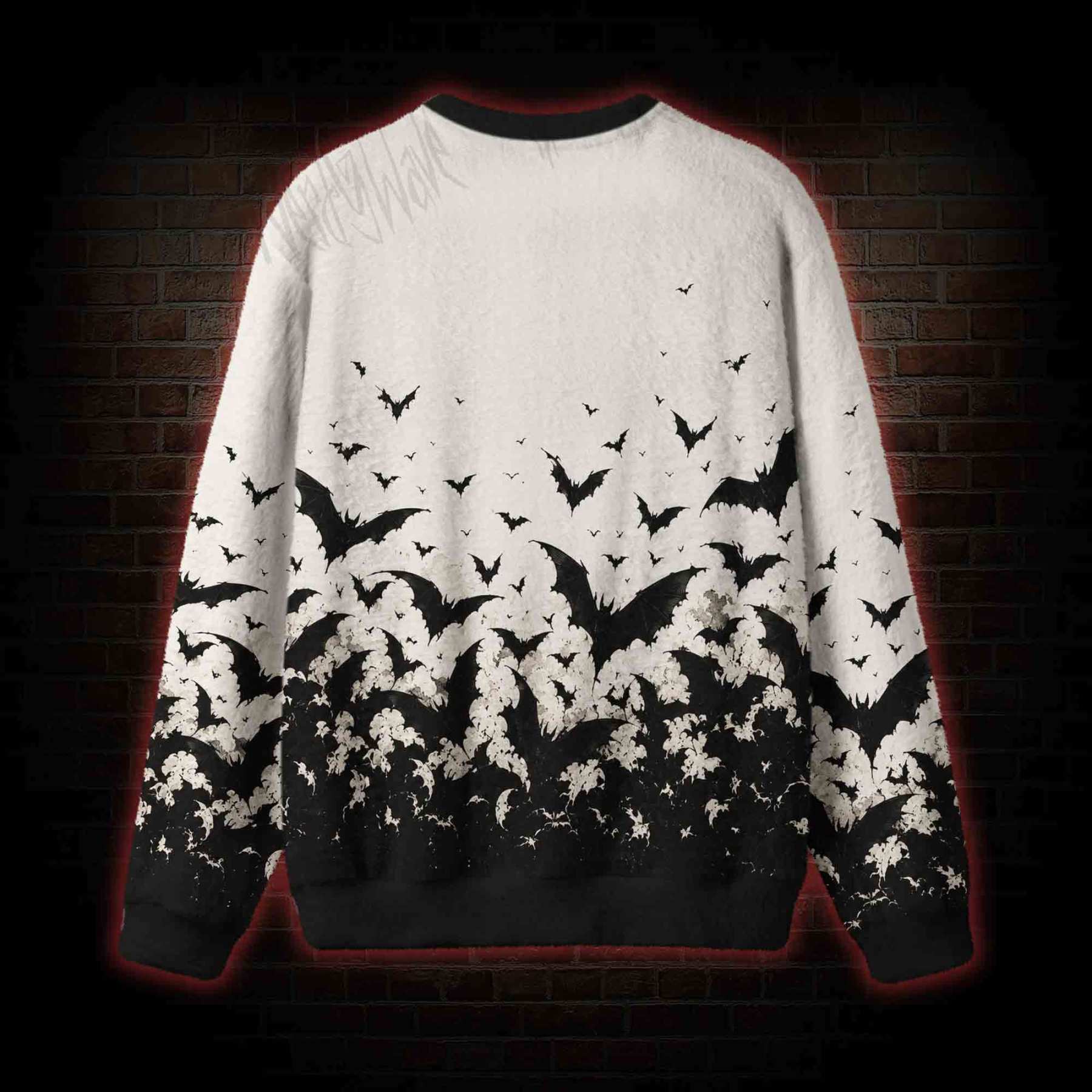 Shadows Take Flight Bats Ugly Sweatshirts
