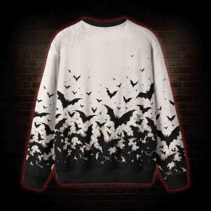 Shadows Take Flight Bats Ugly Sweatshirts