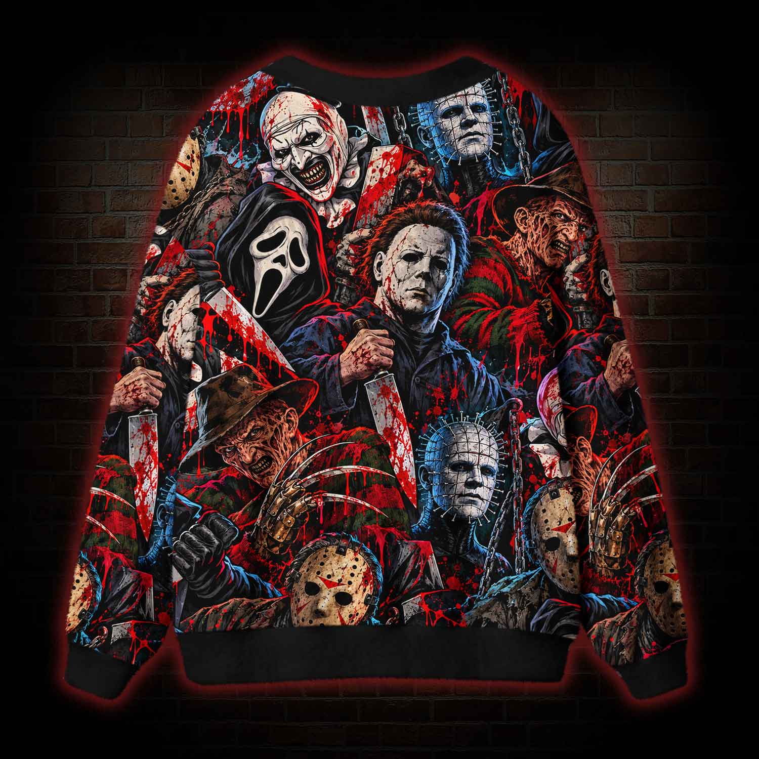 Horror Legends Cardigan Sweater