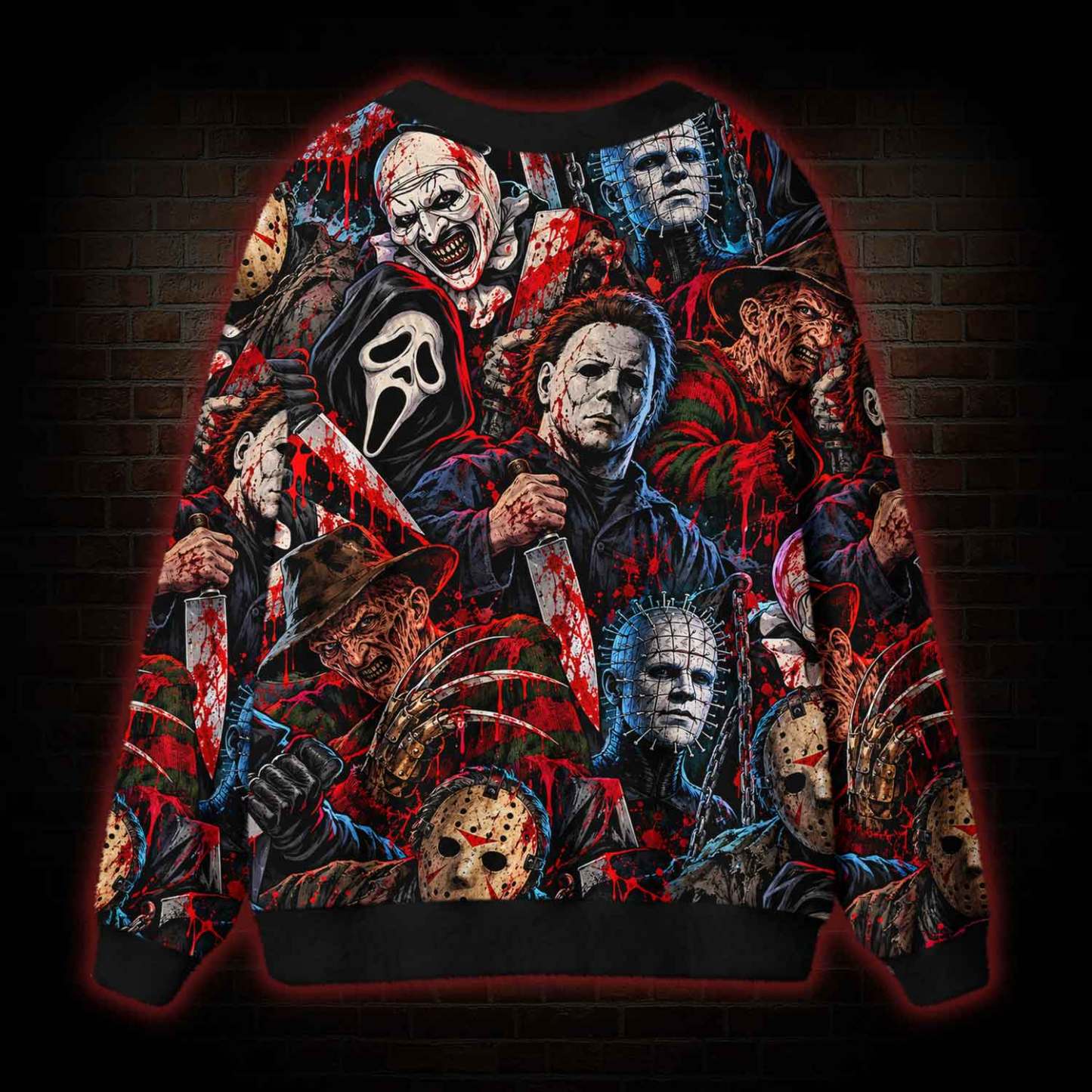 Horror Legends Cardigan Sweater