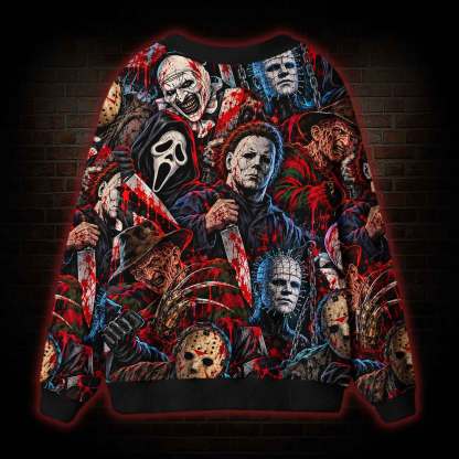 Horror Legends Cardigan Sweater