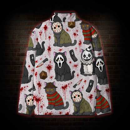 Mothman in the Jungle Fleece Full-Zip Jacket