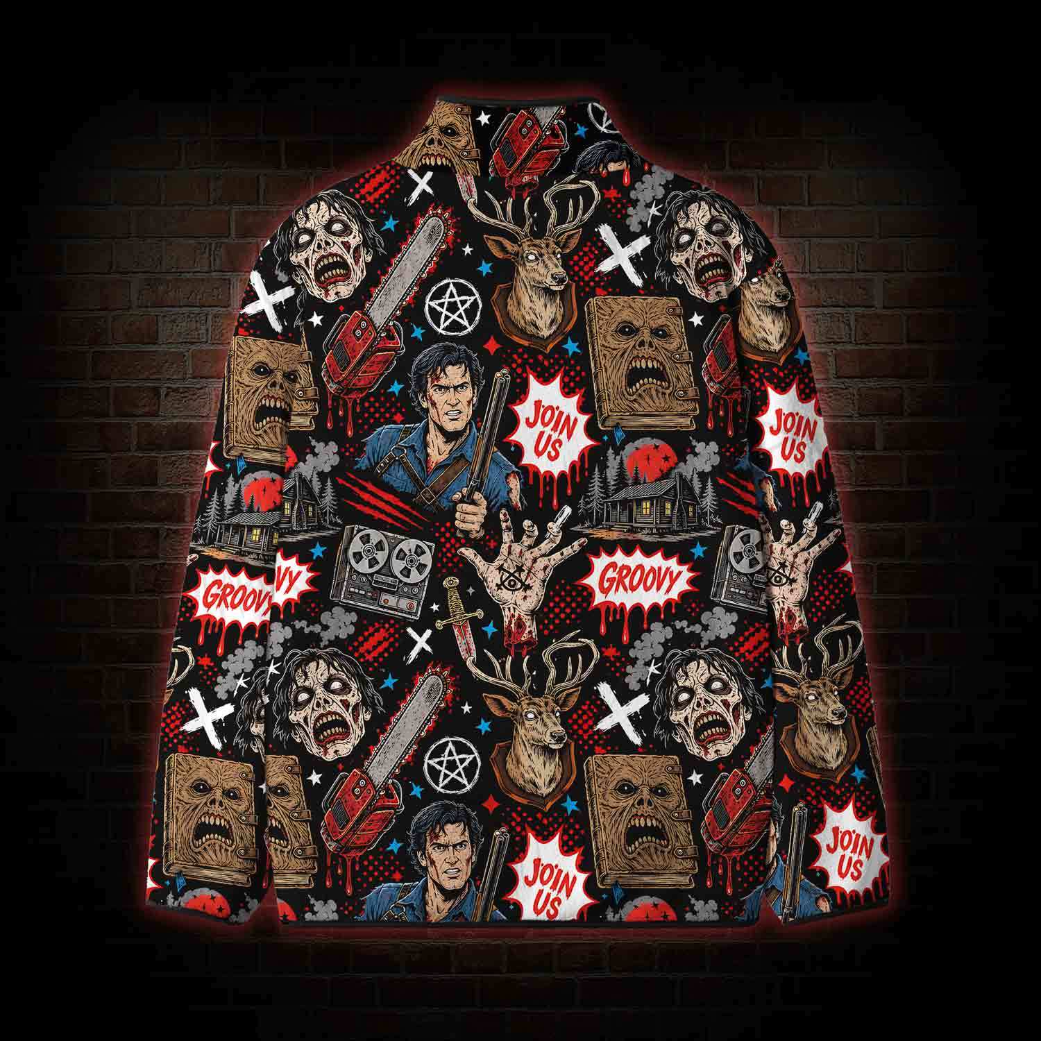Groovy Dead Fleece Full-Zip Jacket