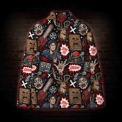 Groovy Dead Fleece Full-Zip Jacket
