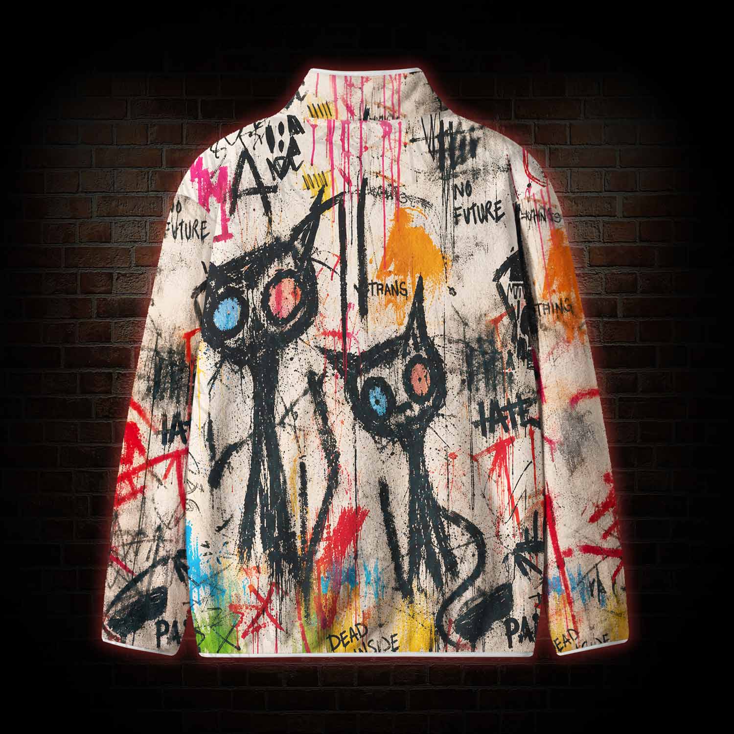 Vandalized Soul Fleece Full-Zip Jacket