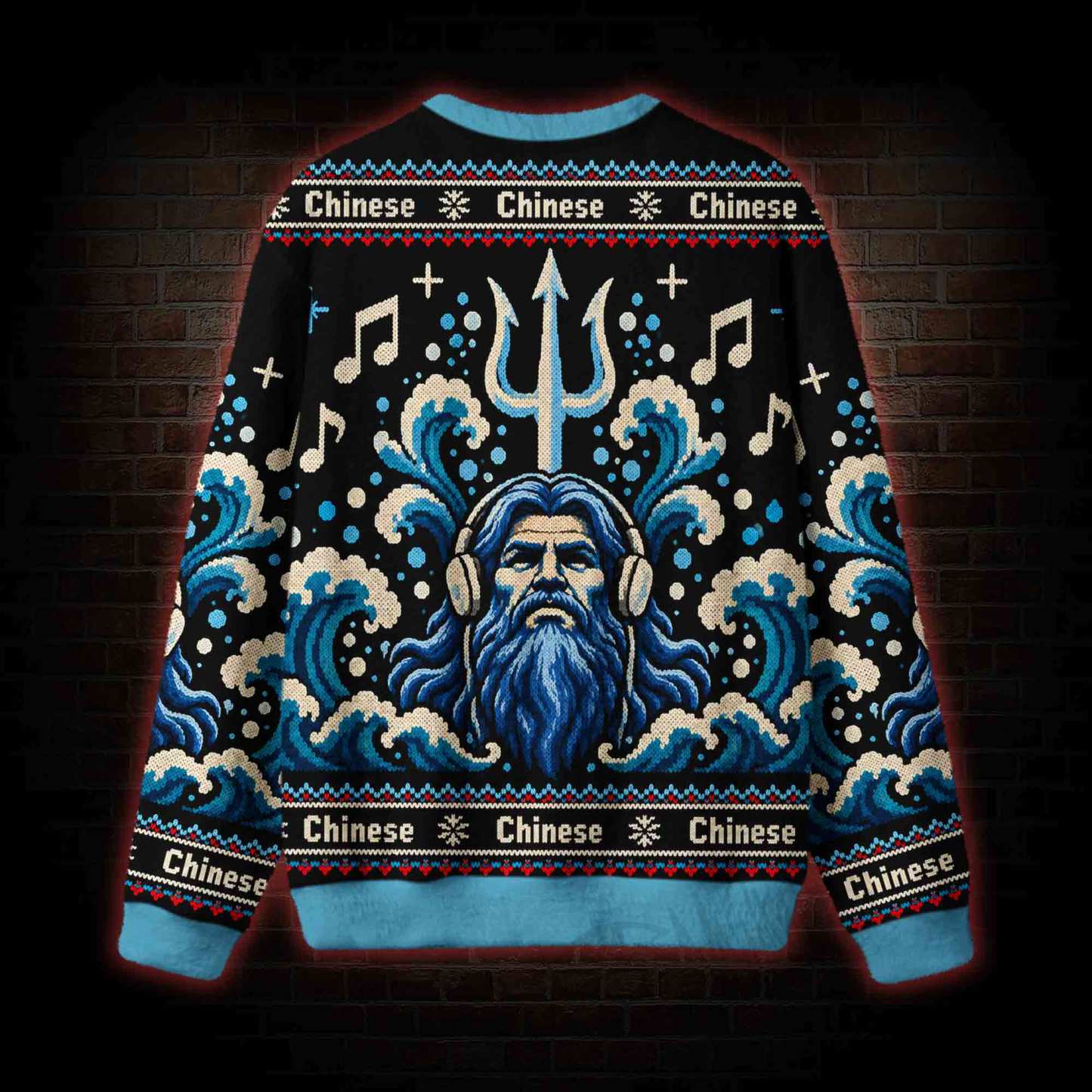 Music So Good Even Poseidon May Cry Ugly Sweatshirts
