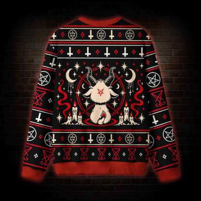 Too Cute to be Evil Ugly Sweatshirts