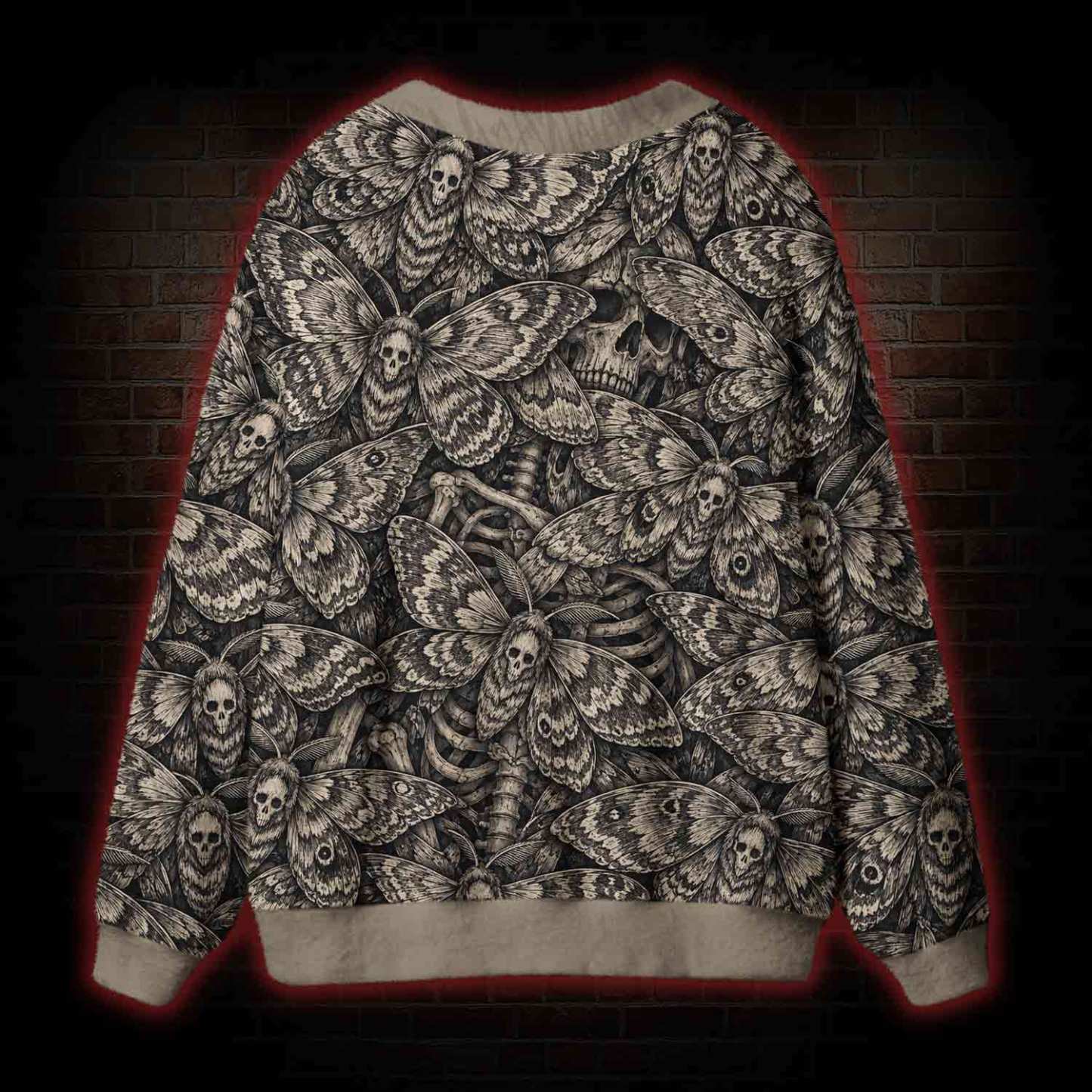 Fatal Moth Cardigan Sweater