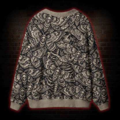 Fatal Moth Cardigan Sweater