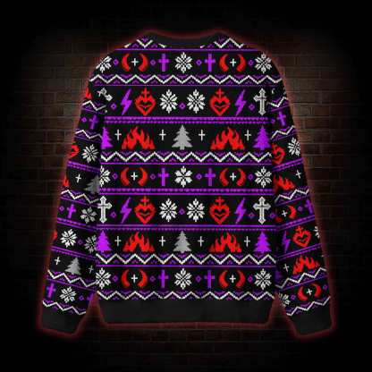 Not Today Devil Ugly Sweatshirts