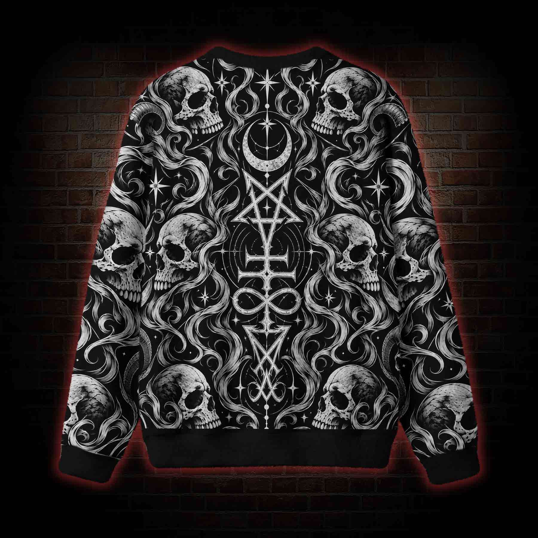The Abyss Goat Ugly Sweatshirts