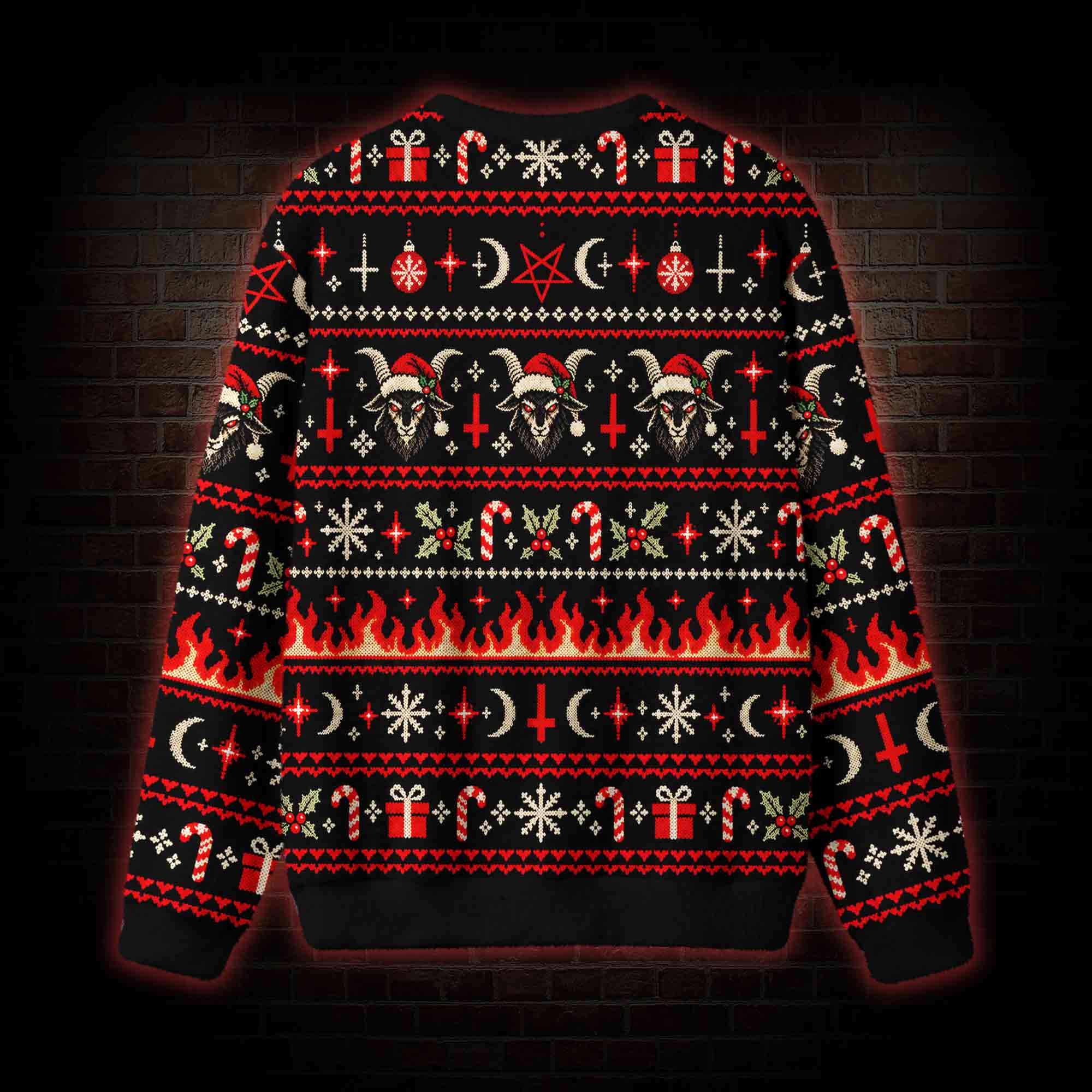 Hail Santa Ugly Sweatshirts