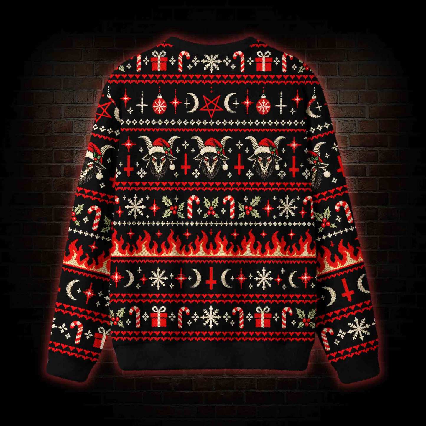 Hail Santa Ugly Sweatshirts