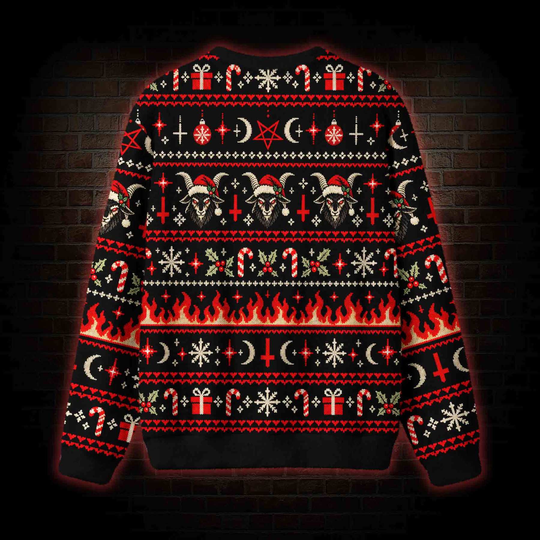 Hail Santa Ugly Sweatshirts