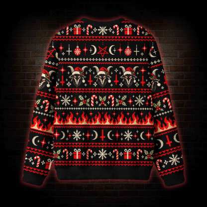 Hail Santa Ugly Sweatshirts