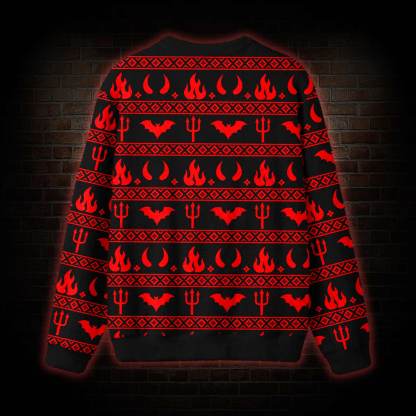 The Devil Herself Ugly Sweatshirts
