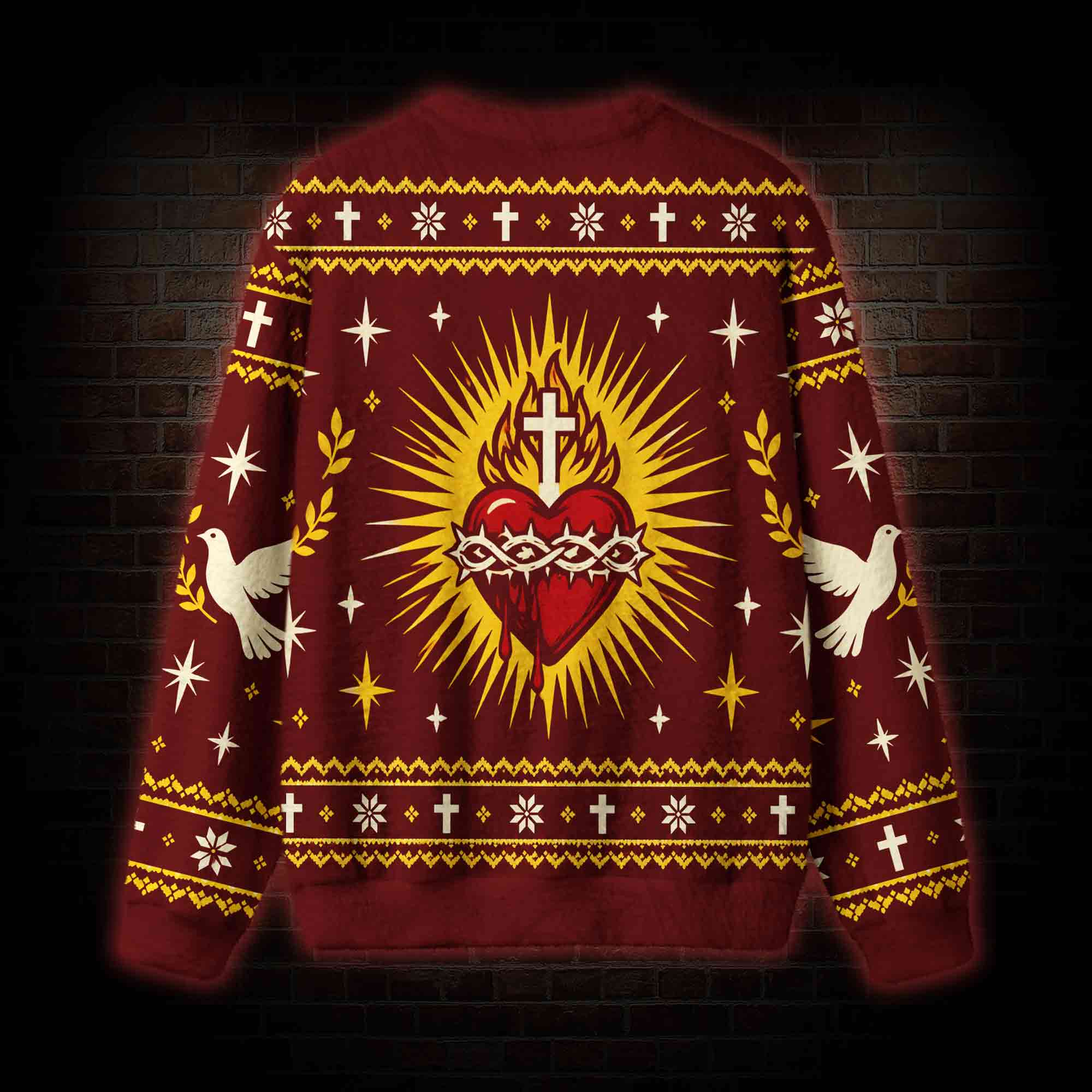 Jesus Loves You But I Think You're a Cunt Ugly Sweatshirts