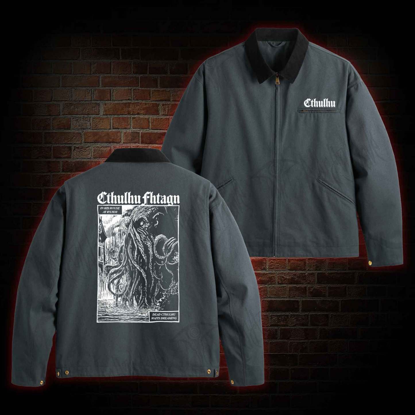 Cthulhu Fhtagn Classic Jacket