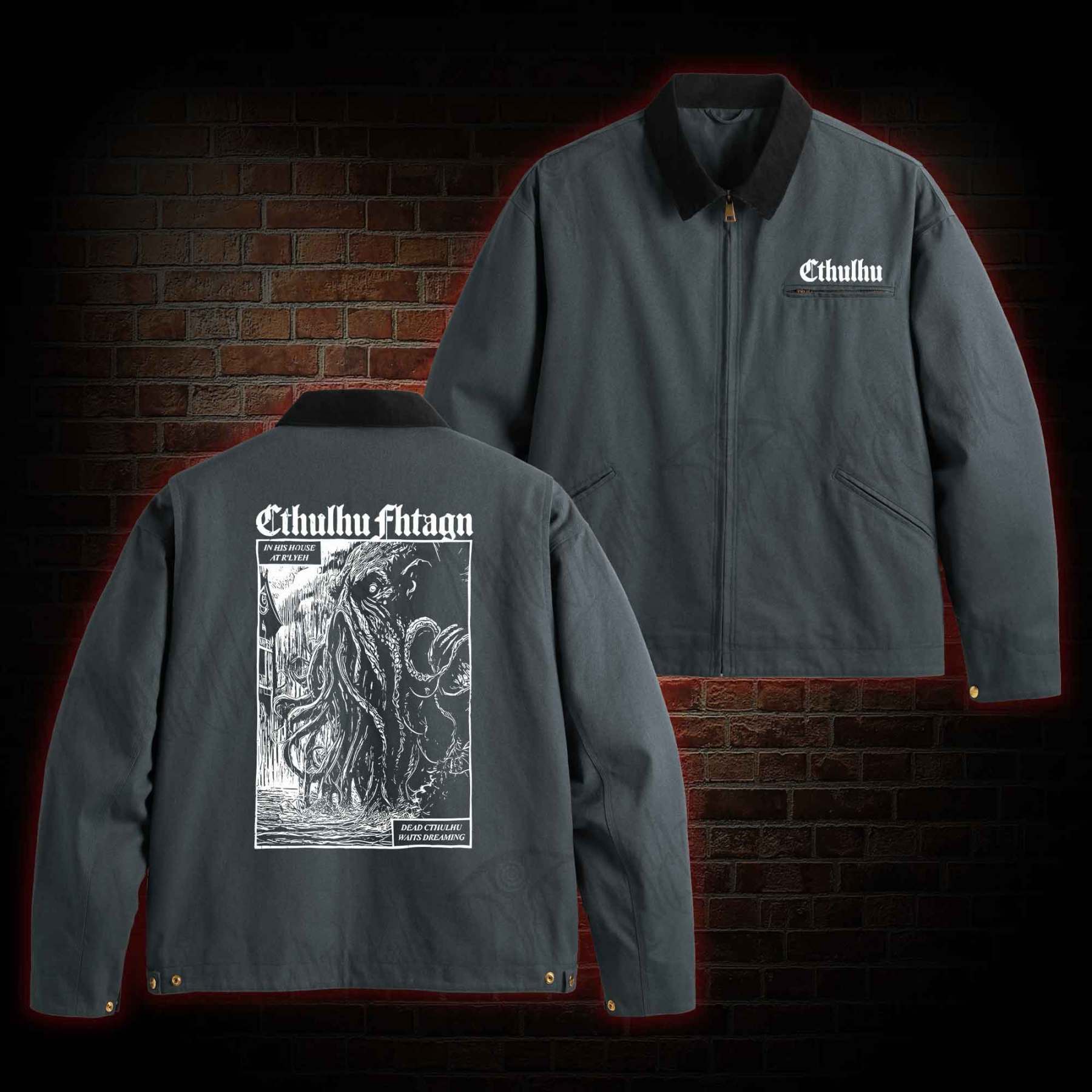 Cthulhu Fhtagn Classic Jacket