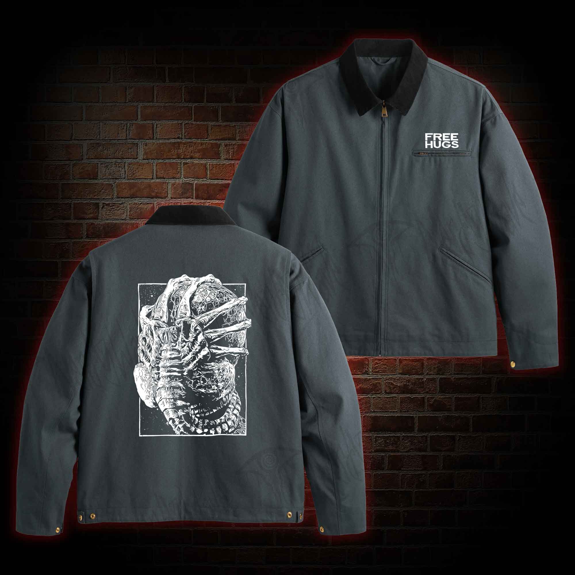 Alien Delivery Guy Vintage Classic Jacket
