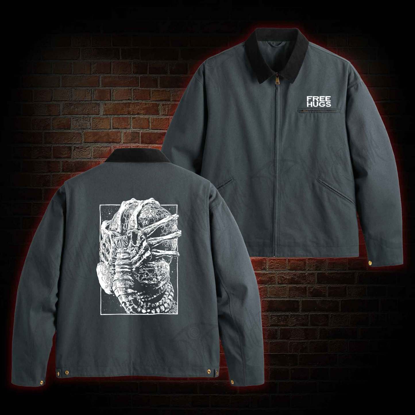 Alien Delivery Guy Vintage Classic Jacket