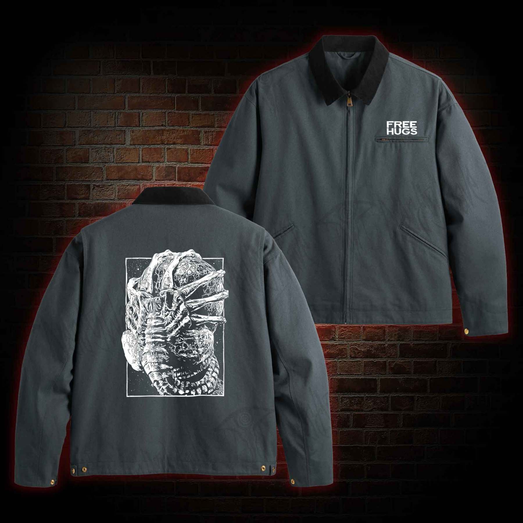 Alien Delivery Guy Vintage Classic Jacket