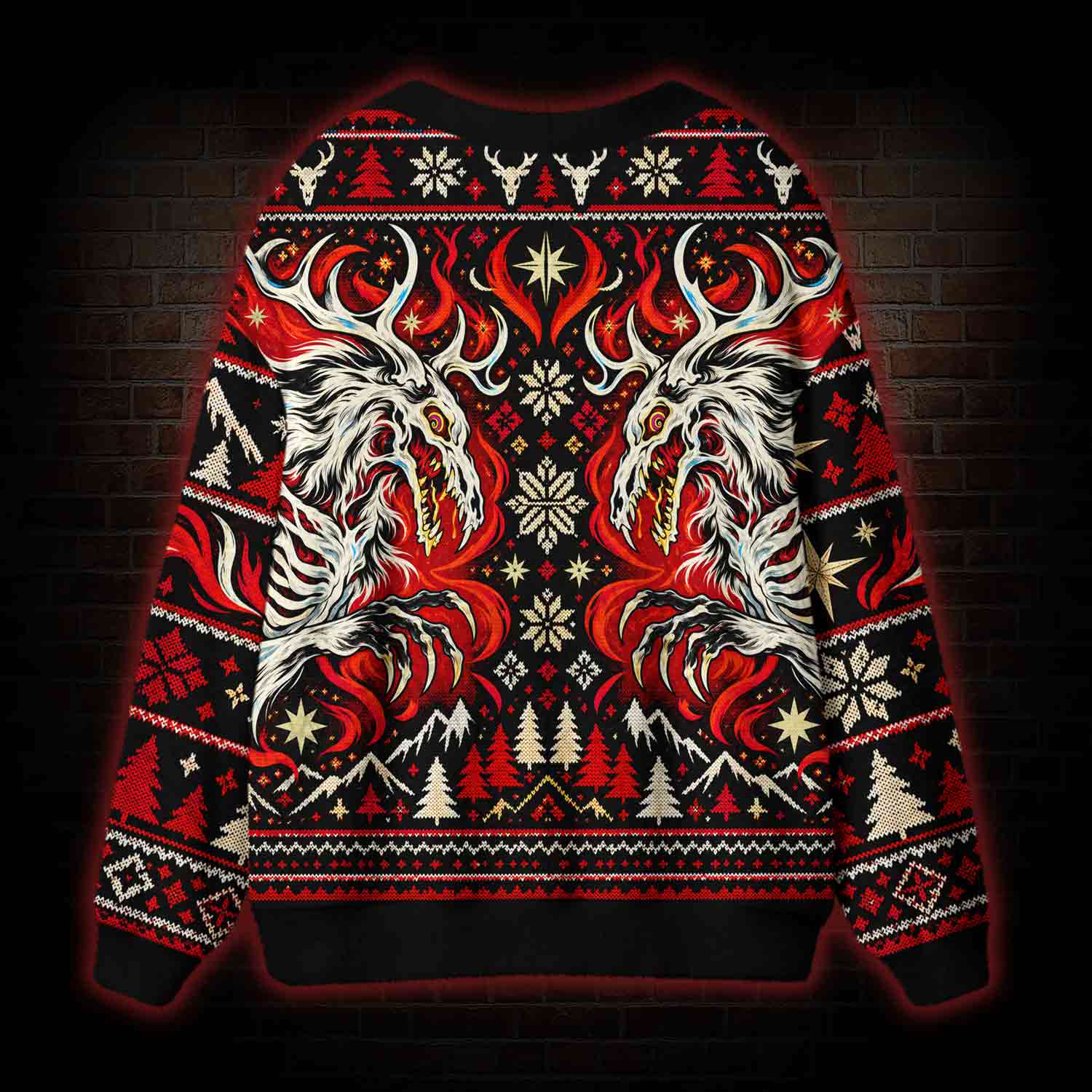 Wendigo Ritual Cardigan Sweater