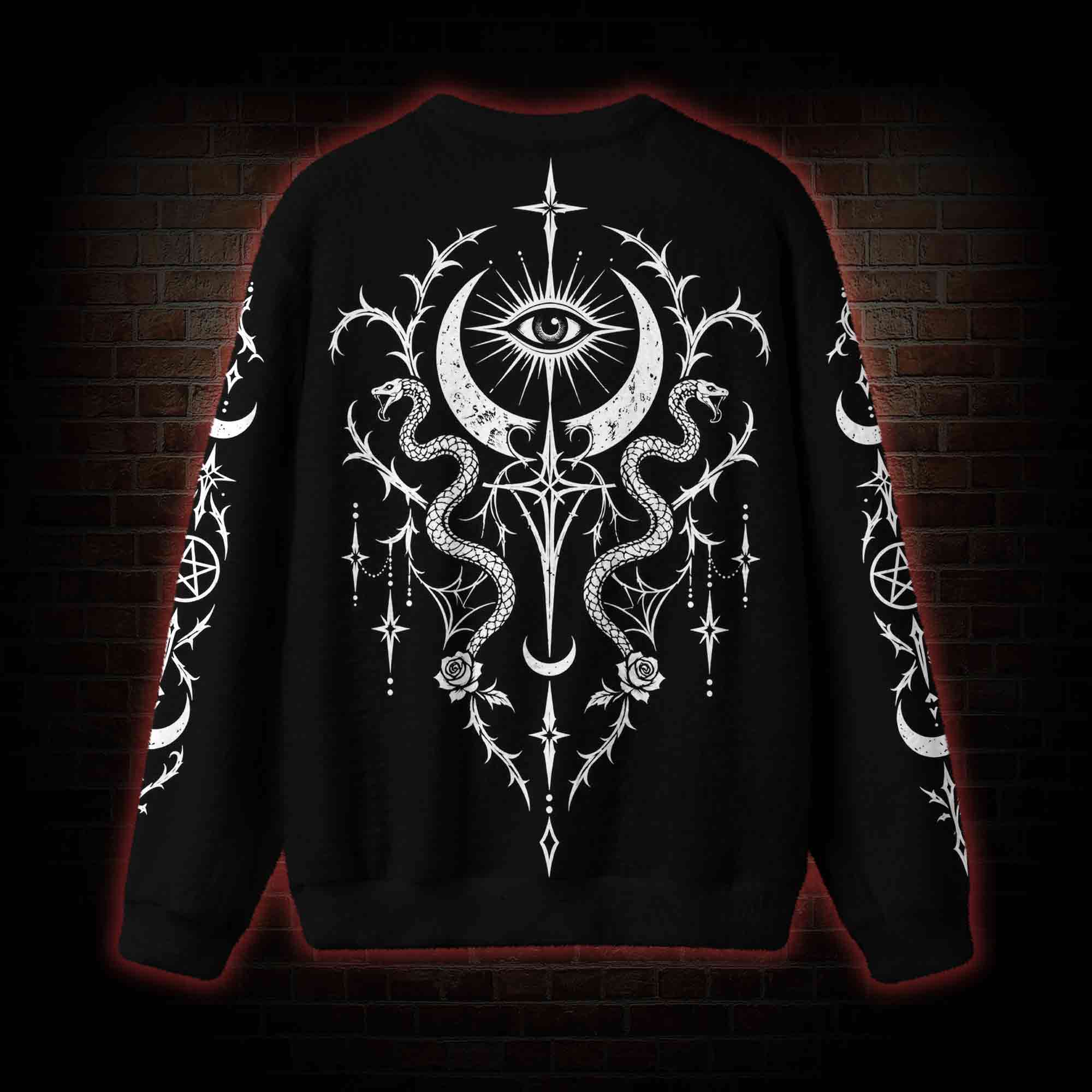 Occult Feline Ugly Sweatshirts