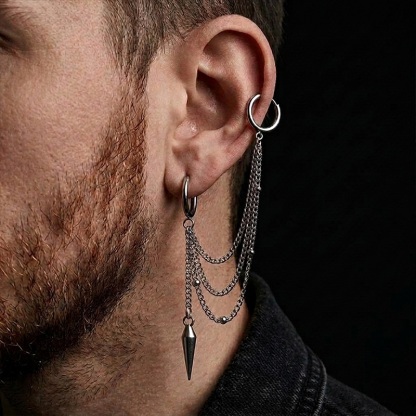 Chainfall Spikes Earrings
