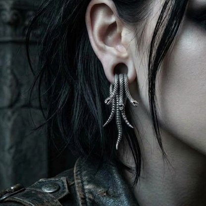 Medusa Serpents Earrings